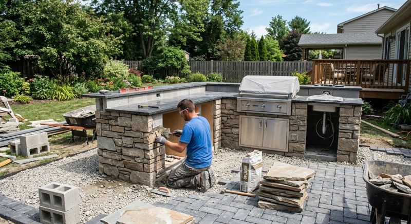 Outdoor Kitchen Renovation in Summerville, SC