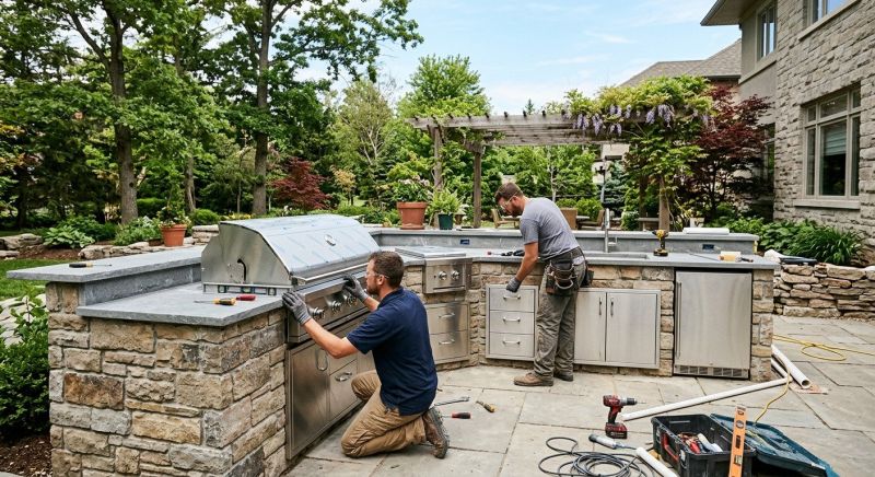 Outdoor Kitchen Construction in North Charleston, SC